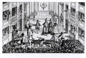 Riot at Covent Garden by English School